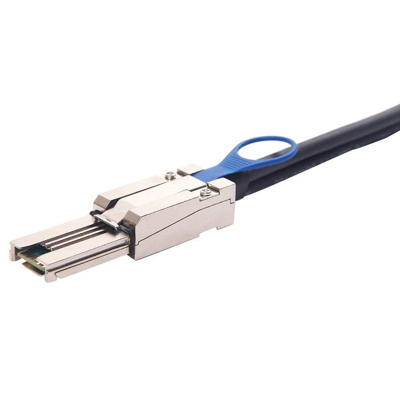 10Gtek SFF-8088 to SFF-8088 External Mini SAS HD Cable, 3G/6Gbps SAS2.0 26Pin Hybrid Cable Attached SCSI for Raid, DAS, and Servers, 100-Ohm, 2-m(6.6ft) - Image 4